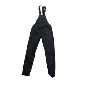 Superdown GIA Black Denim Overalls with Distressed Knees Size Small
NWOT